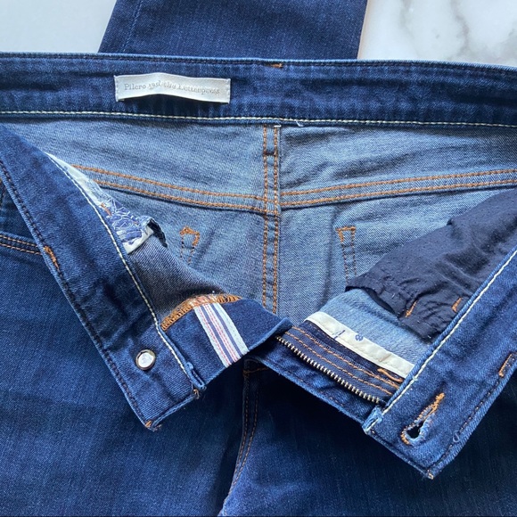 Pilcro {Anthro} Dark Wash Stretch Skinny Jeans - Picture 3 of 8